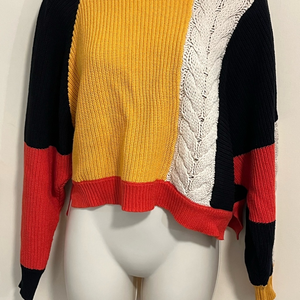 Colorblock Women's Sweater
